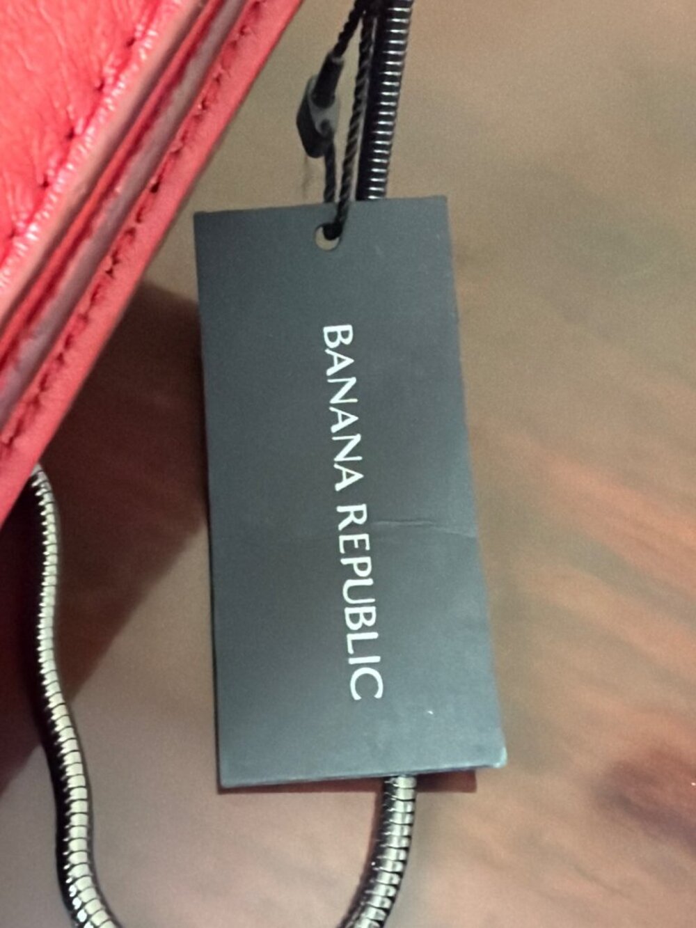 Banana Republic L’Wren Scott Red Beaded Lips Shoulder Bag Clutch Purse NEW - Picture 10 of 11